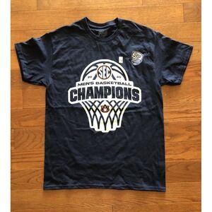 Auburn Tigers SEC Basketball Champions 2025 Mens Basketball Champions Medium